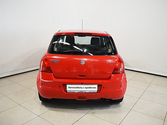 2007 Suzuki Swift AMT III, красный - вид 3