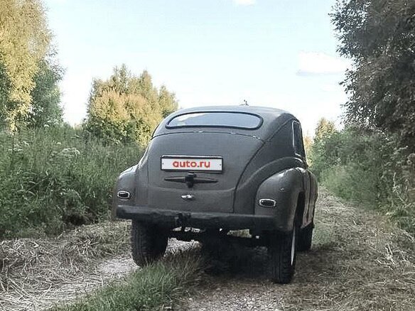 1956 ГАЗ М-72, зелёный - вид 7