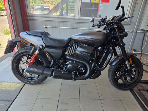 2017 Harley-Davidson Street Rod, серый, 890000 рублей - вид 4