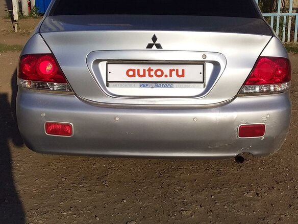 2007 Mitsubishi Lancer IX, серебристый - вид 4
