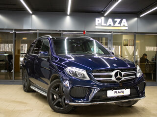 2015 Mercedes-Benz GLE 400 I (W166), синий, 2950000 рублей, вид 2