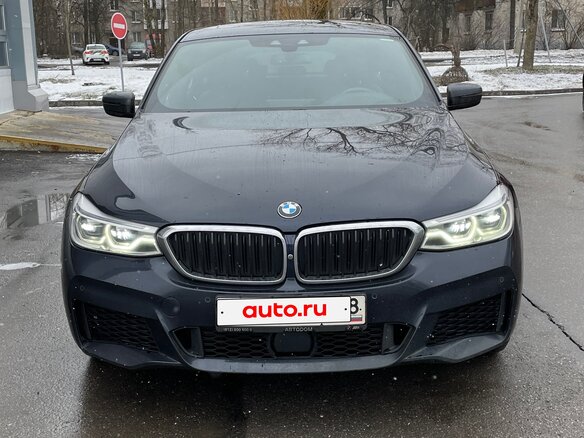 2019 BMW 6 серии Gran Turismo 640d xDrive IV (G32), чёрный, 3990000 рублей - вид 1