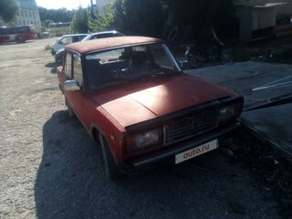 1986 Lada (ВАЗ) 2107, пурпурный, 50000 рублей, вид 2