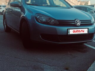 2010 Volkswagen Golf VI, голубой, 699000 рублей, вид 2