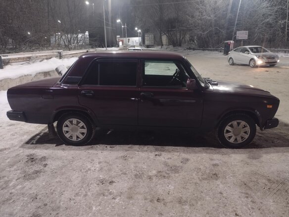 2008 Lada (ВАЗ) 2107, пурпурный, 250000 рублей - вид 8