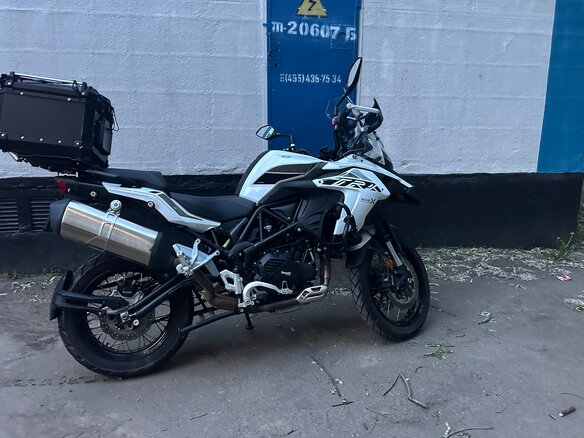 2022 Benelli TRK 502 X, белый, 409000 рублей - вид 13