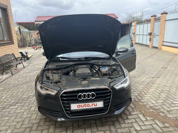 2011 Audi A6 IV (C7), серый, 1750000 рублей - вид 4