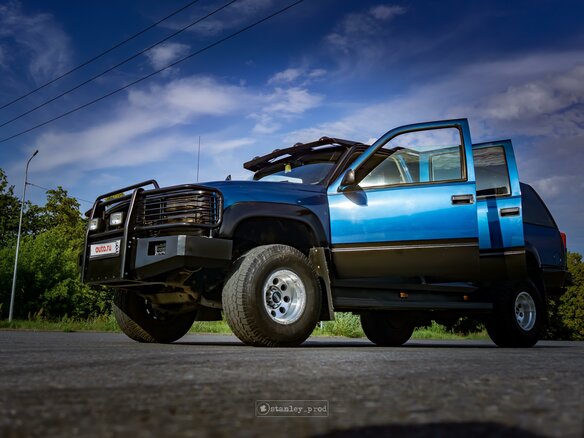 1994 GMC Suburban, синий - вид 1