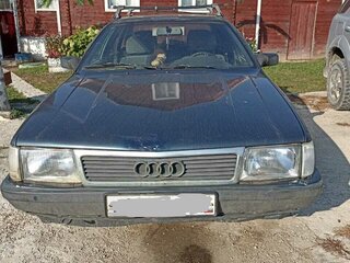 1990 Audi 100 III (C3) Рестайлинг, синий, 140000 рублей, вид 1