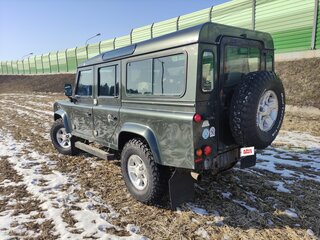 2007 Land Rover Defender Base Utility 110 I Рестайлинг, зелёный, 1299000 рублей, вид 1