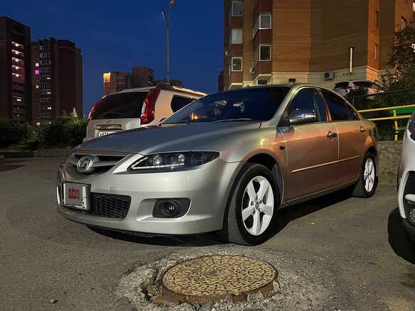 2005 Mazda Atenza I, серый, 999000 рублей