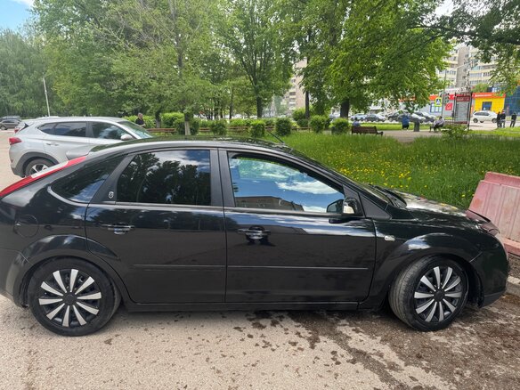 2007 Ford Focus II Рестайлинг, чёрный, 465000 рублей - вид 5
