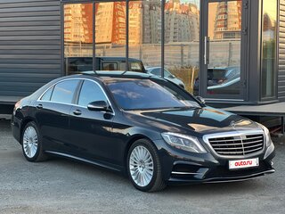 2015 Mercedes-Benz S-Класс 500 Long VI (W222, C217), чёрный, 4300000 рублей, вид 3