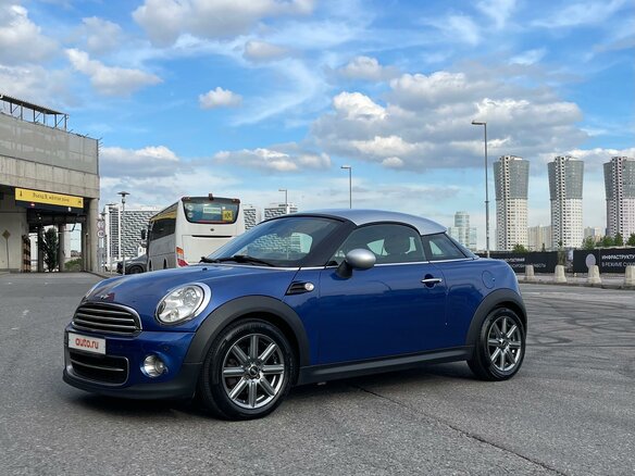 2012 Mini Coupe Cooper I, синий, 1100000 рублей