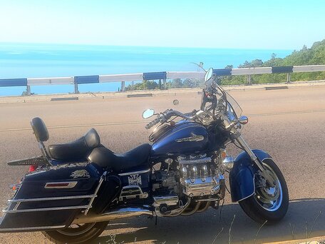 2001 Honda Valkyrie 1500, синий, 700000 рублей, вид 5