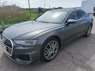 2020 Audi A6 45 TFSI V (C8), серый, 4350000 рублей, вид 1