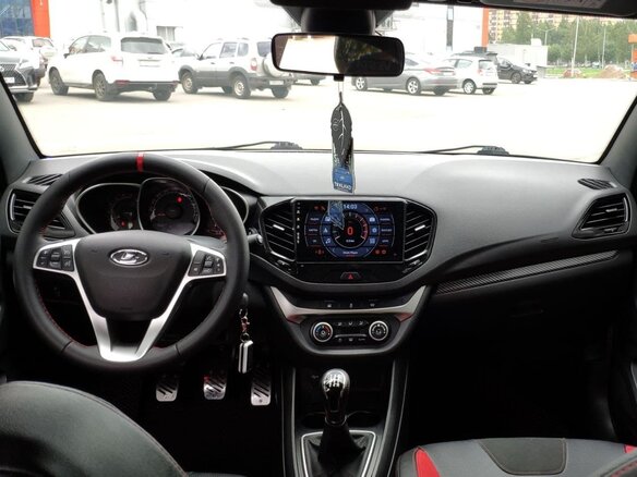 2019 Lada (ВАЗ) Vesta Sport I, серый - вид 9