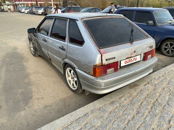 2003 Lada (ВАЗ) 2114, серебристый, 160000 рублей - вид 3