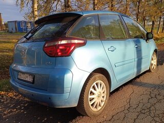 2010 Citroen C4 Picasso I, голубой, 635000 рублей, вид 4
