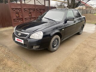 2011 Lada (ВАЗ) Priora I, чёрный, 350000 рублей, вид 1
