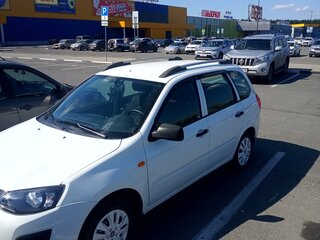 2014 Lada (ВАЗ) Kalina II, белый, 400000 рублей, вид 2