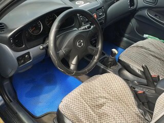 2005 Nissan Almera II (N16) Рестайлинг, синий, 310000 рублей, вид 4