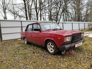 2005 Lada (ВАЗ) 2107, пурпурный, 160000 рублей, вид 3
