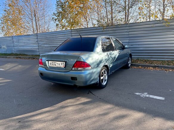 2006 Mitsubishi Lancer IX Рестайлинг, зелёный, 220000 рублей - вид 5
