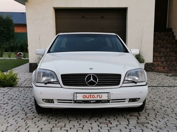 1997 Mercedes-Benz CL-Класс 600 I (C140), белый - вид 3