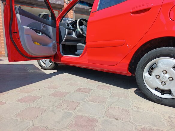 2007 Kia Picanto I Рестайлинг, красный, 470000 рублей - вид 13