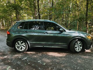 2021 Volkswagen Tiguan II Рестайлинг, серый, 2750000 рублей, вид 3
