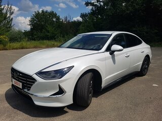 2020 Hyundai Sonata VIII (DN8), белый, 3450000 рублей, вид 3