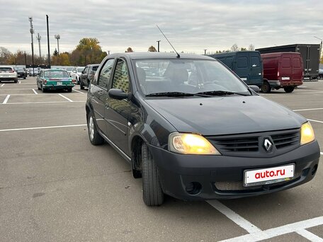 2009 Renault Logan I, серый, 450000 рублей, вид 4