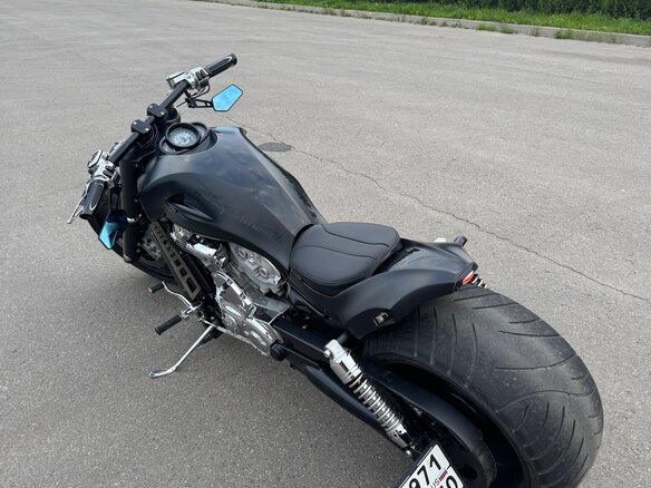 2003 Harley-Davidson V-Rod, чёрный, 1290000 рублей - вид 1