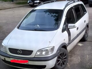 2000 Opel Zafira A, белый, 270000 рублей, вид 1