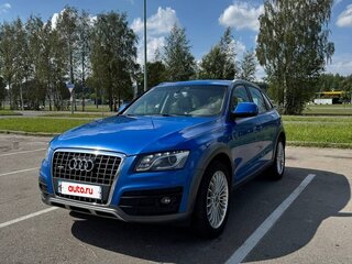 2012 Audi Q5 I (8R), синий, 1555000 рублей, вид 3
