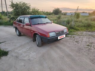 1996 Lada (ВАЗ) 21099, красный, 120000 рублей, вид 2