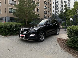 2014 Hyundai Santa Fe III, чёрный, 1670000 рублей, вид 1