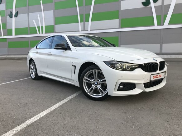 2018 BMW 4 серии 420d xDrive F32/F33/F36 Рестайлинг, белый - вид 1