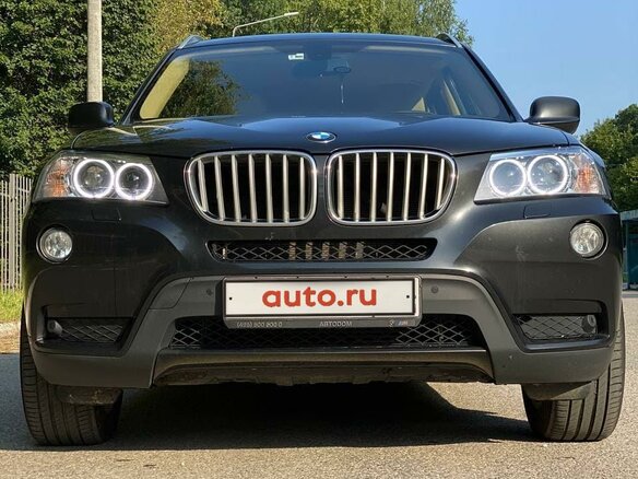 2013 BMW X3 30d xDrive II (F25), чёрный - вид 4