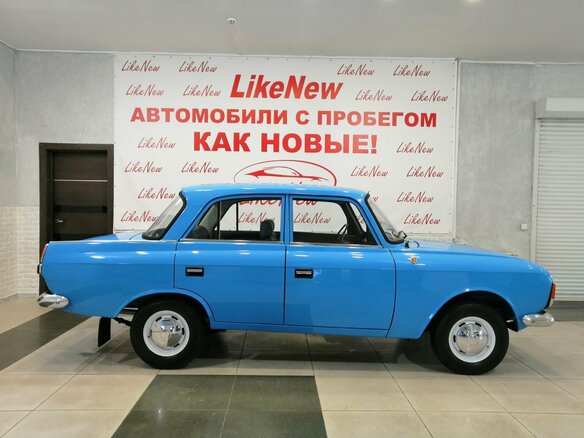 1989 Иж Москвич-412 ИЭ, голубой - вид 4