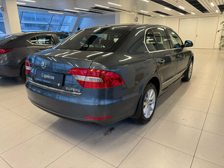 2013 Skoda Superb DSG II Рестайлинг, серый, 1155000 рублей, вид 3