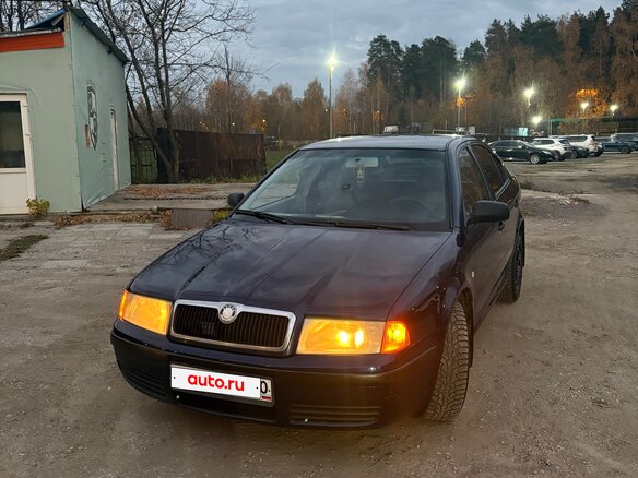 2002 Skoda Octavia I (A4) Рестайлинг, синий, 285000 рублей - вид 3