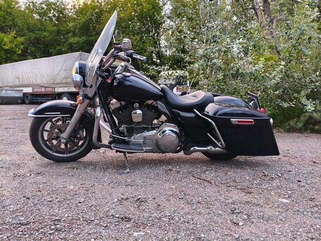 2014 Harley-Davidson Road King, чёрный, 890000 рублей, вид 1