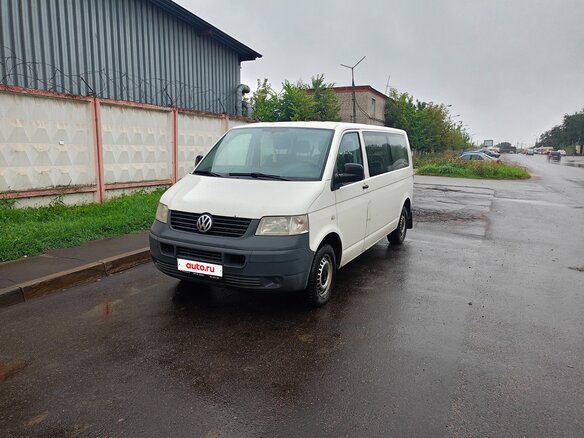 2008 Volkswagen Transporter Long T5, белый, 1350000 рублей - вид 1