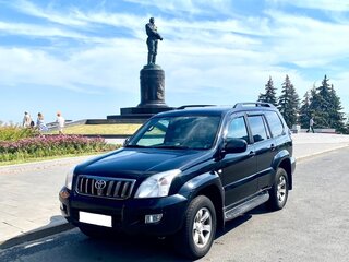 2008 Toyota Land Cruiser Prado 5-speed 120 Series Рестайлинг, чёрный, 2500000 рублей, вид 1