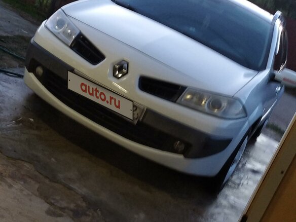 2008 Renault Megane II Рестайлинг, белый - вид 7