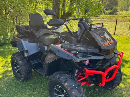 2023 Stels ATV-800 Гепард (TE), серый, 1100000 рублей, вид 2