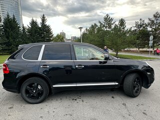 2007 Porsche Cayenne S I Рестайлинг (957), чёрный, 1100000 рублей, вид 5