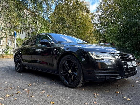 2011 Audi A7 I (4G), чёрный, 1700000 рублей - вид 5